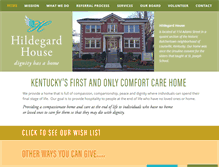 Tablet Screenshot of hildegardhouse.org